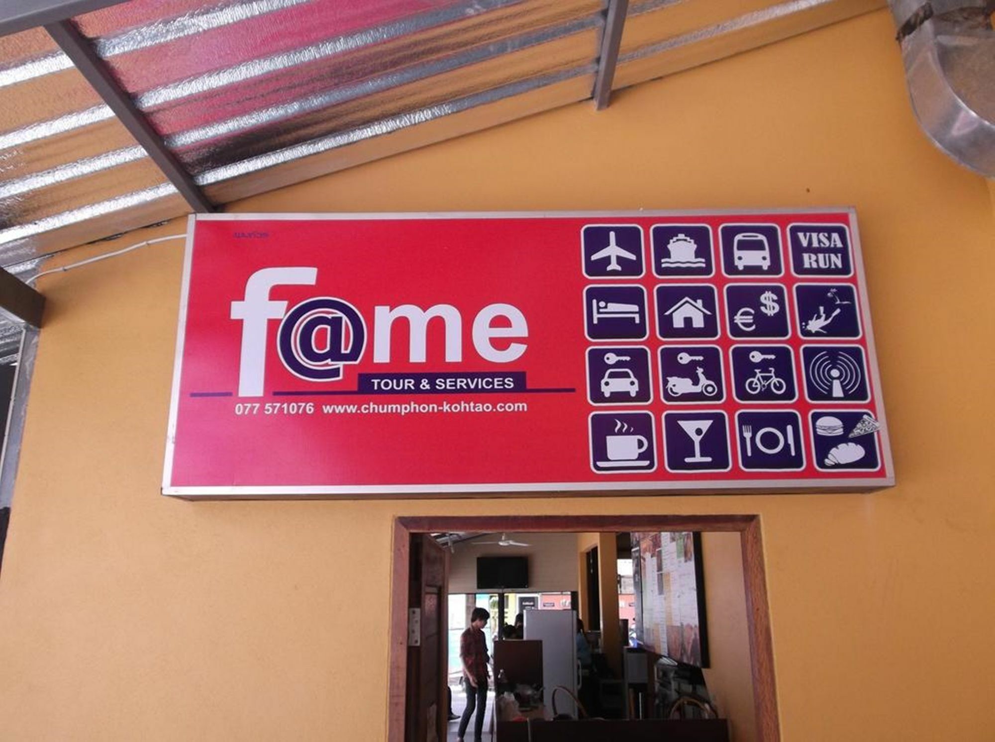 Fame Guesthouse Csumphon Kültér fotó